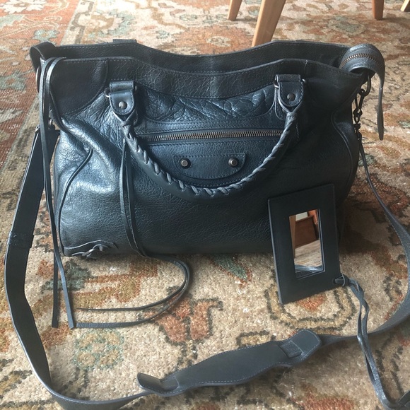 Balenciaga Handbags - Authentic Balenciaga Motocross Crossbody Bag!